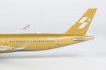 NG Models 57047 Starlux Airlines Airbus A350-1000 B-58554 AIRSORAYAMA Golden 1:400 tail and registration detail