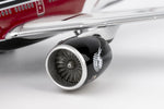 NG Models 73095 Qatar Airways Boeing 777-300ER A7-BEG Formula 1 livery engine detail