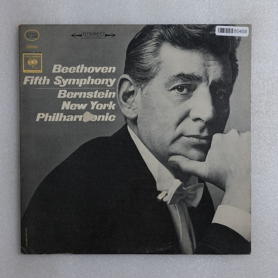 Ludwig van Beethoven Conductor: Leonard Bernstein Beethoven | Symphony No. 5 | Leonard Bernstein vinyl record cover