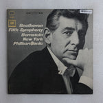 Ludwig van Beethoven Conductor: Leonard Bernstein Beethoven | Symphony No. 5 | Leonard Bernstein vinyl record cover