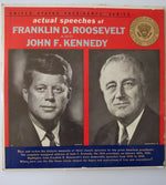 Franklin D. Roosevelt & John F. Kennedy Franklin D. Roosevelt & John F. Kennedy | Actual Speeches vinyl record cover