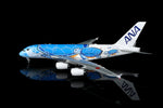 SQ Wings L2266 ANA A380 JA381A blue turtle aircraft side view